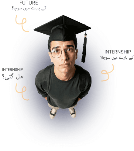 Student exploring internship opportunities